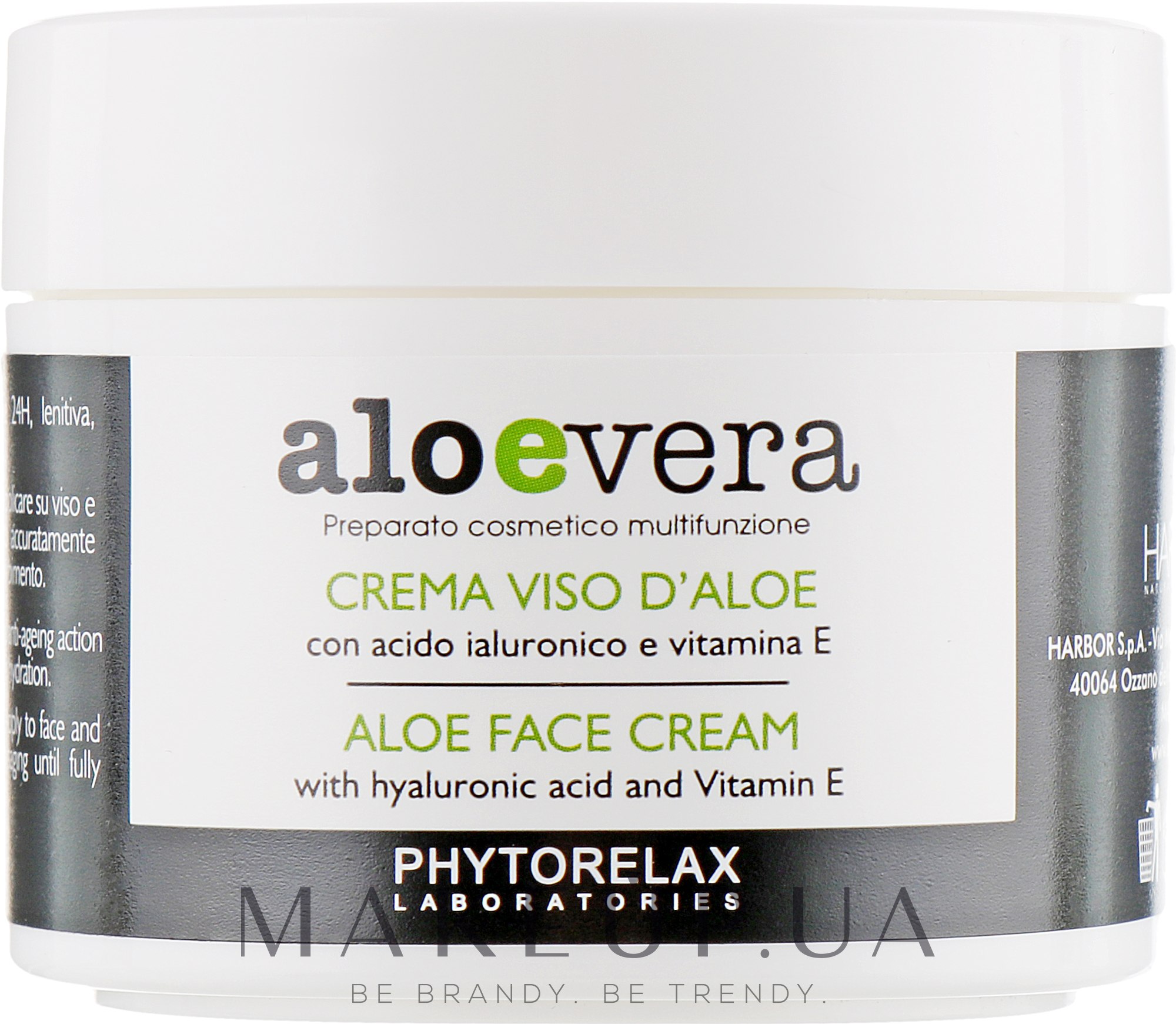 Phytorelax Laboratories Aloe Vera Aloe Face Cream Крем для лица с