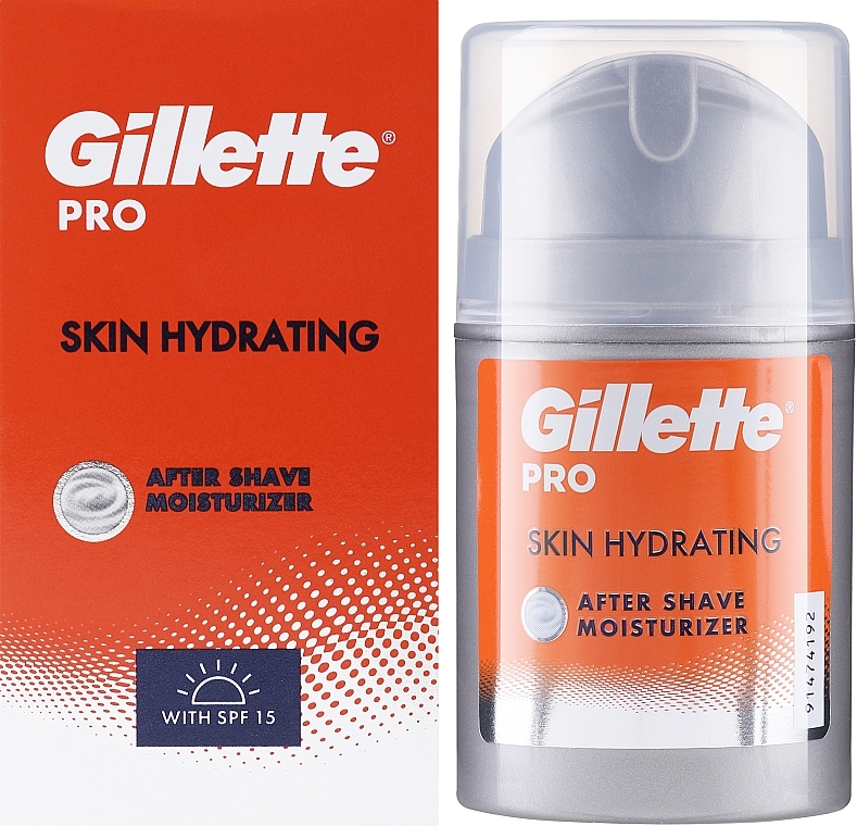 Gillette Pro Skin Hydrating After Shave Moisturing Spf15 Крем после