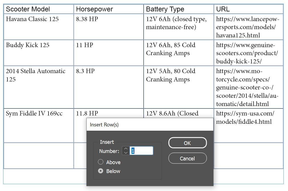 How to create accessible data tables in InDesign Drupal, WordPress, & web development resources
