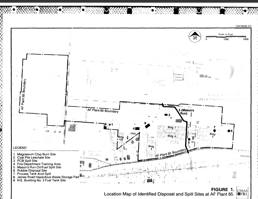 Maps Air Force Plant 85
