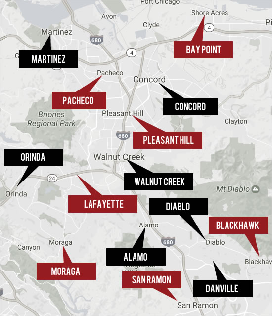 Search Contra Costa County Homes