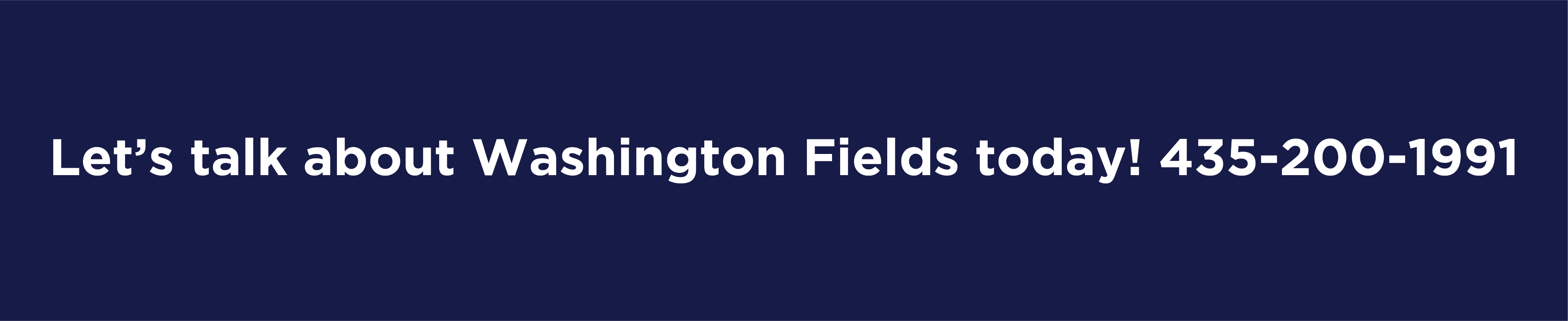 Washington Fields