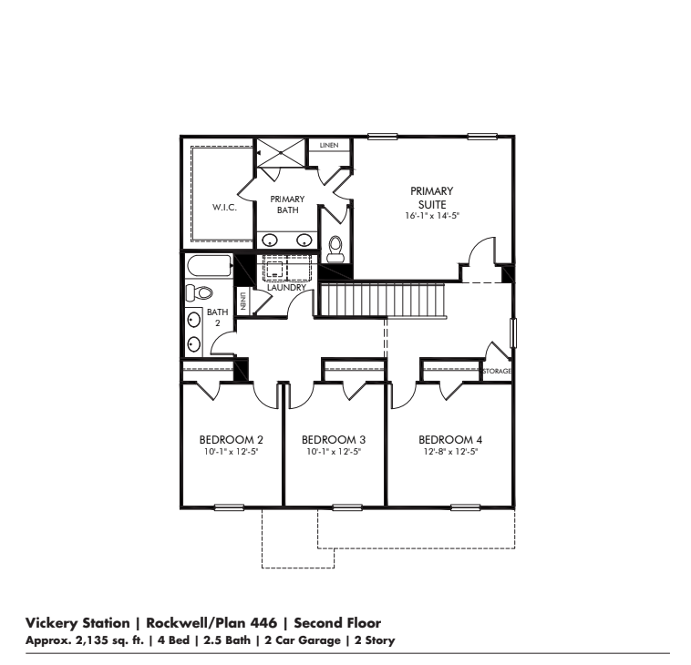 Greenville SC New Construction Homes for Sale Rockwell Floorplan by