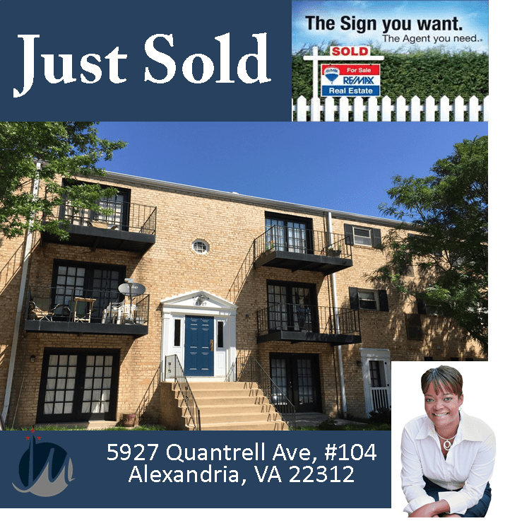 Sold in Mayflower Square in Alexandria VA