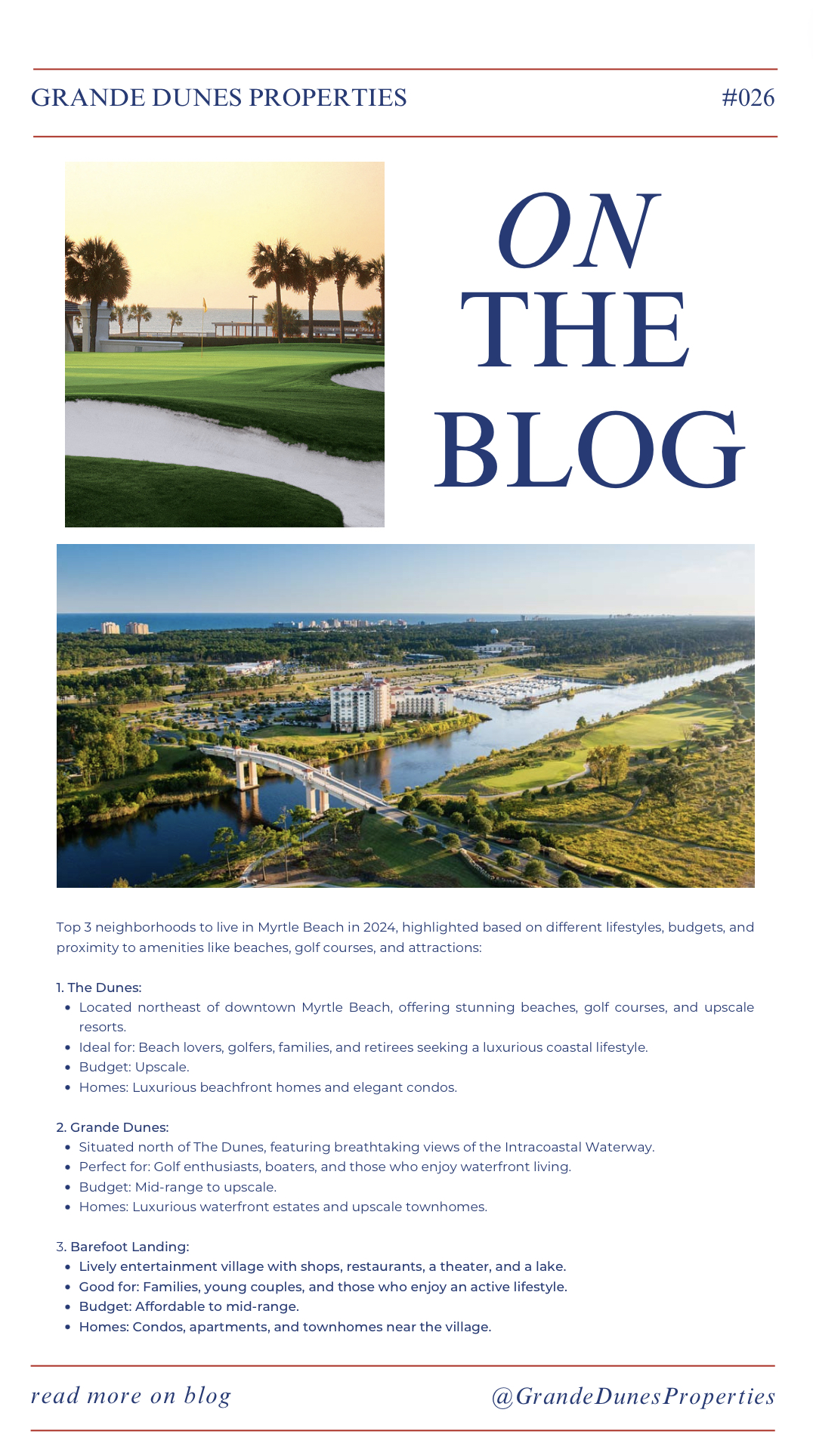 Top 3 Neighborhoods to Live in Myrtle Beach in 2024