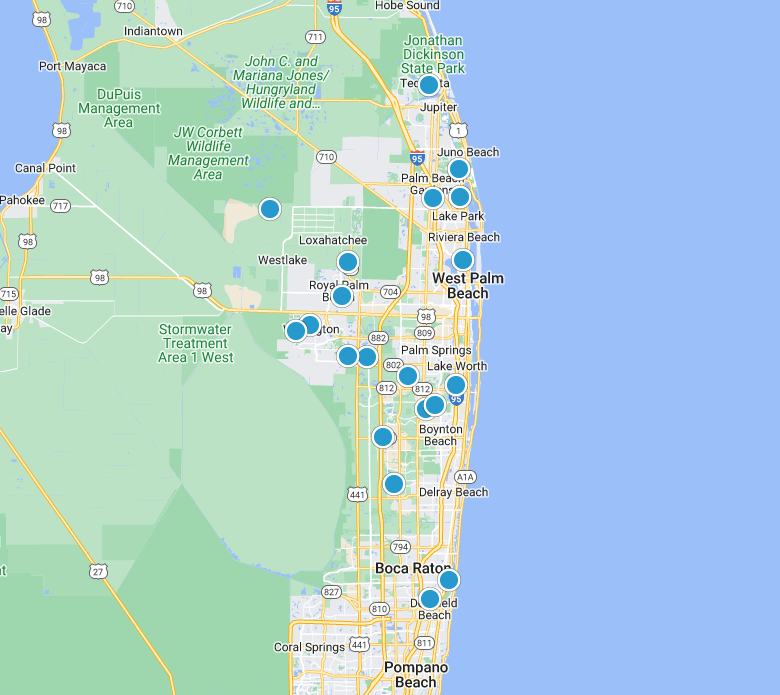 Jupiter Florida Real Estate, Palm Beach Gardens real estate, Stuart