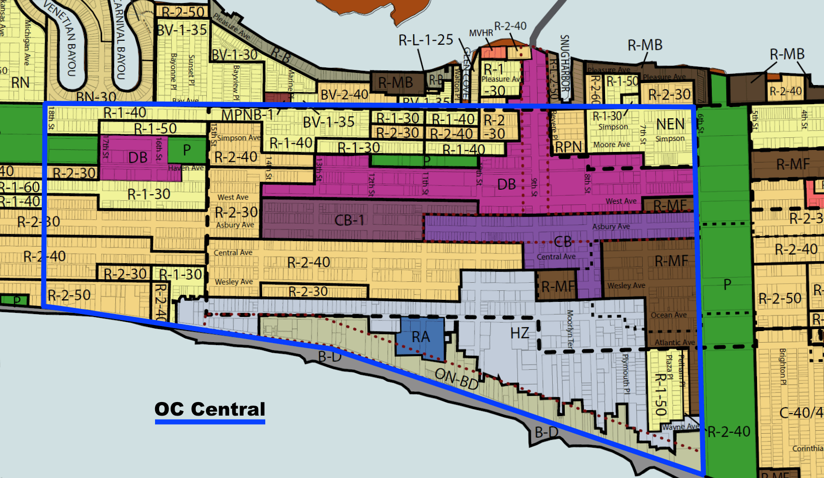 Ocean City Nj Zoning Map Twila Marjorie