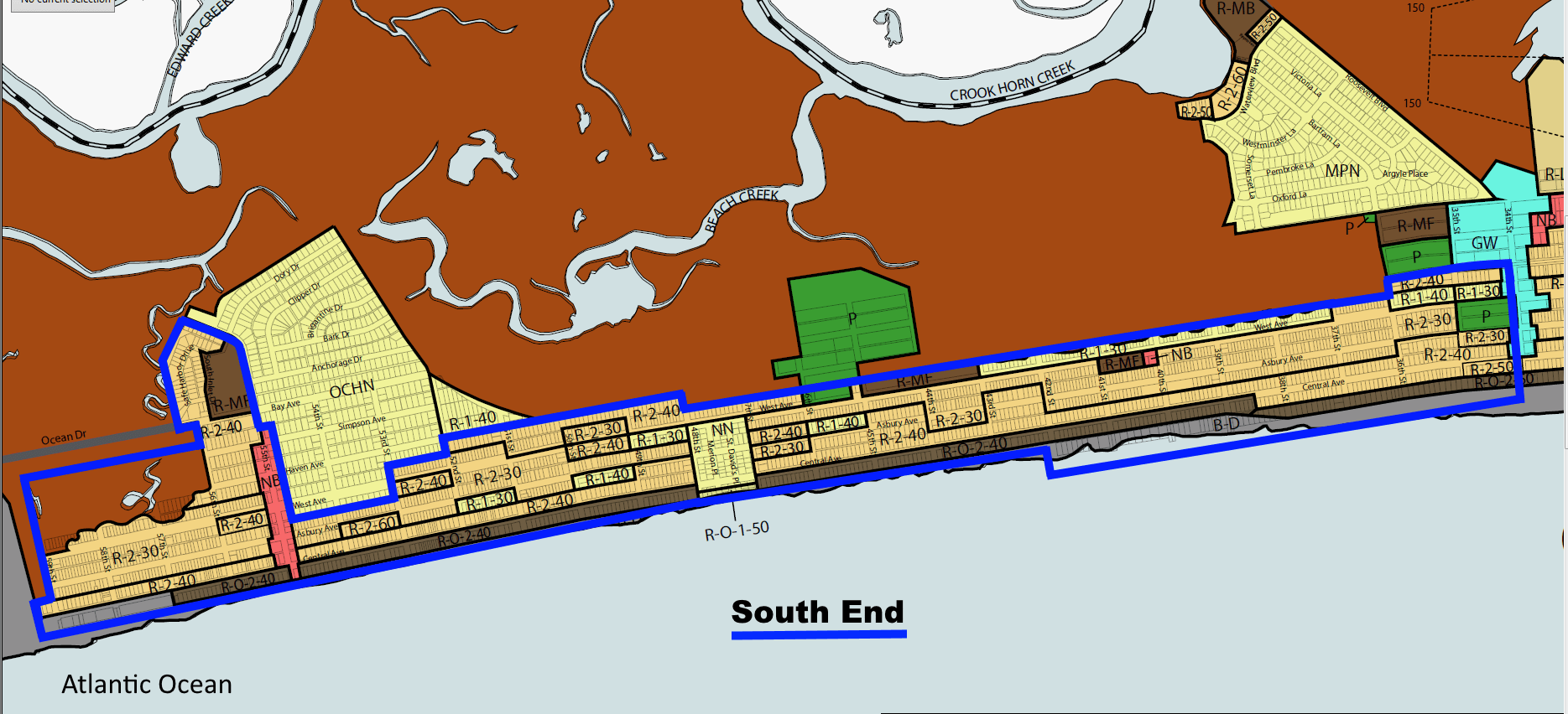 Ocean City Nj Boardwalk Map World Map