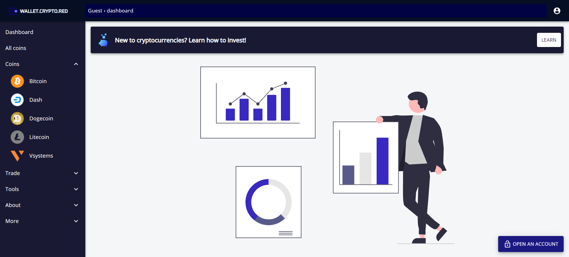 Wallet Crypto Red Launched AllInOne Wallet with Mixer and Trading