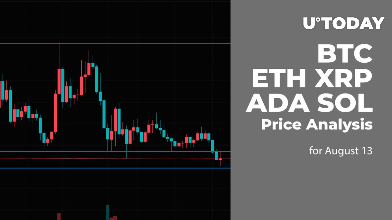 BTC, ETH, XRP, ADA and SOL Price Analysis for August 13