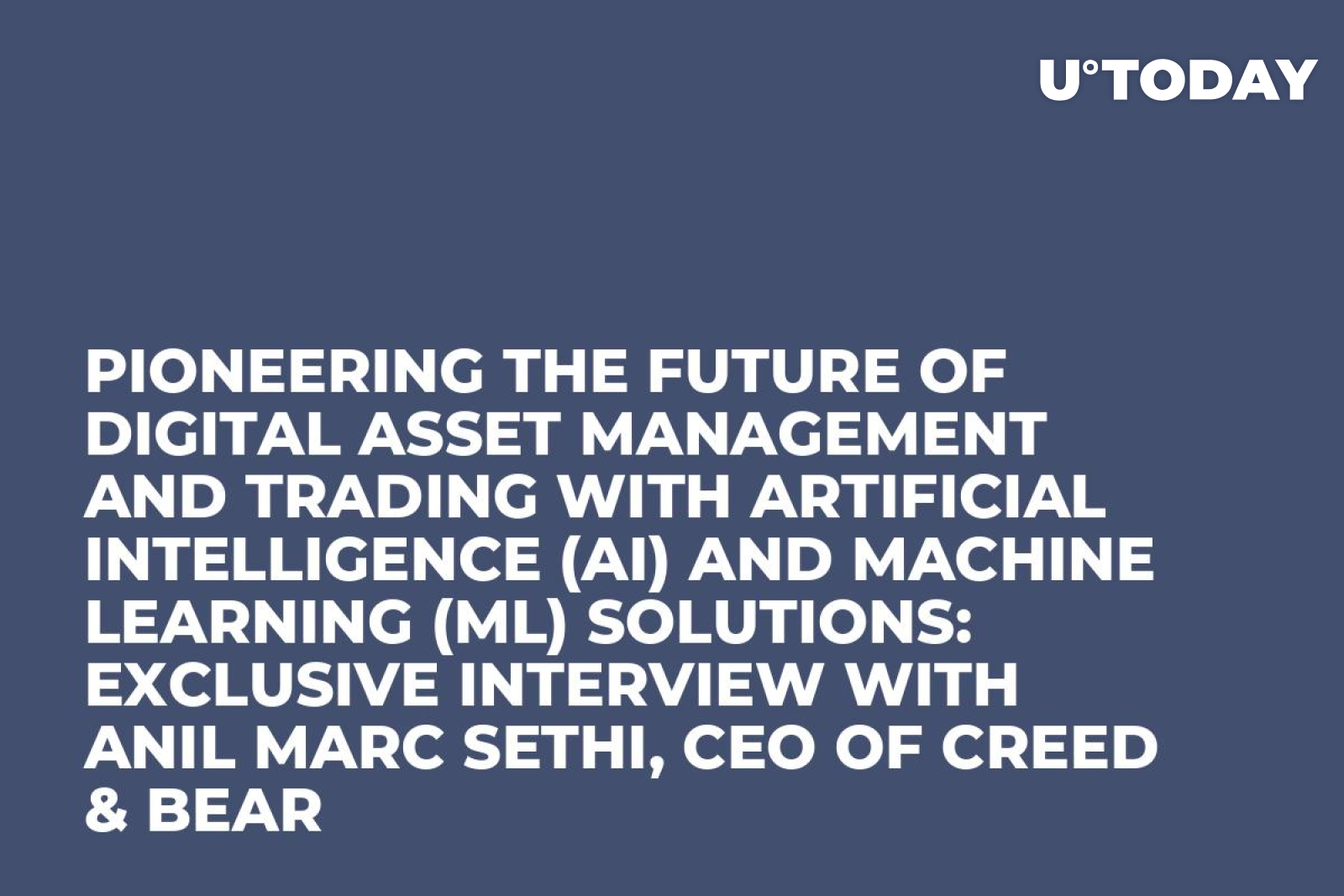 Pioneering The Future Of Digital Asset Management And Trading With