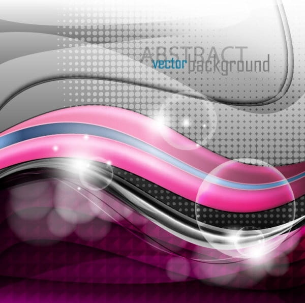 Dynamic flow line pattern vector eps UIDownload