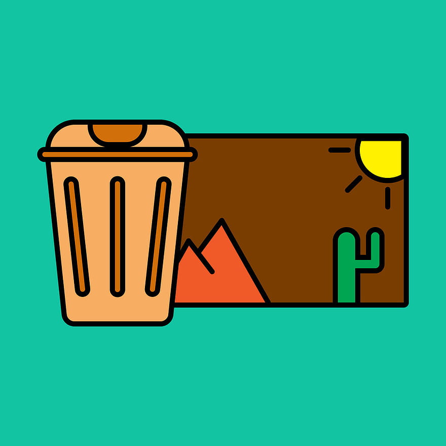 Delete image flat icon on color background vector eps ai UIDownload