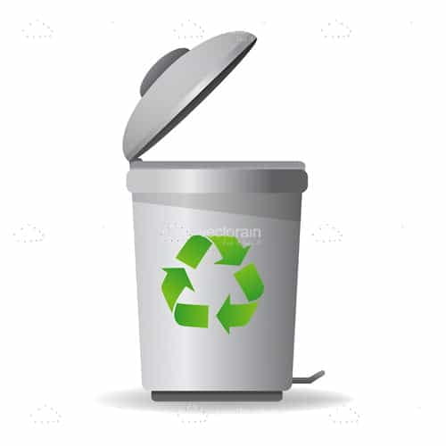 Recycle bin eps vector UIDownload