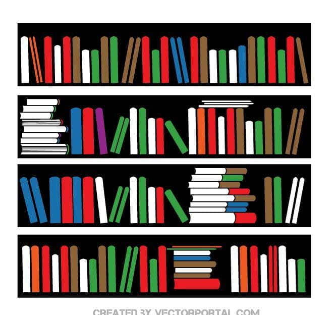 bookshelf vector image eps ai UIDownload