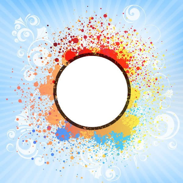 Abstract Splatter Background Vector Free eps UIDownload