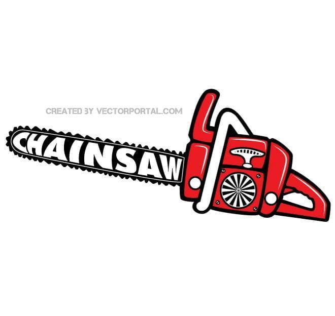 chainsaw vector image ai eps UIDownload