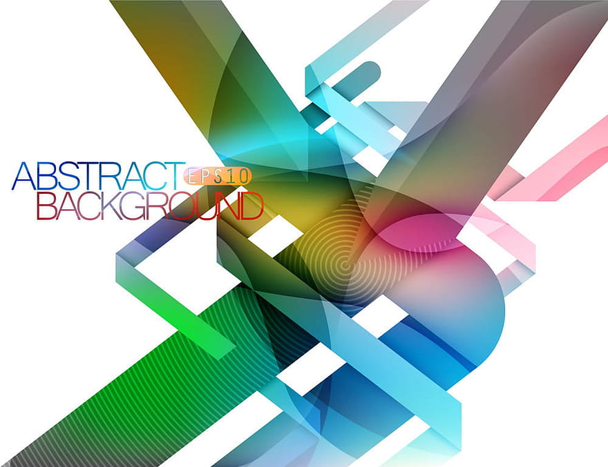 Translucent shape colors vector eps ai UIDownload