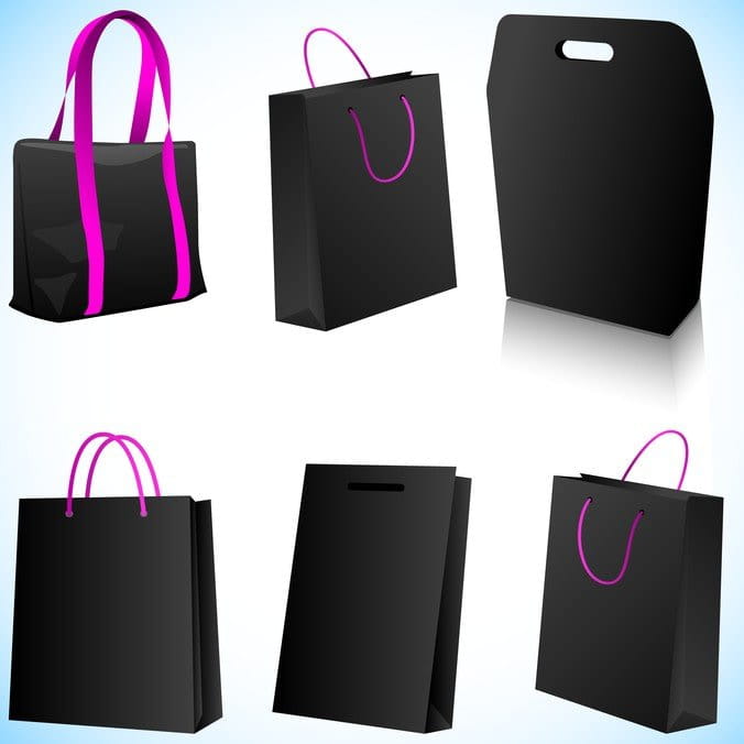 Black Bag eps vector UIDownload