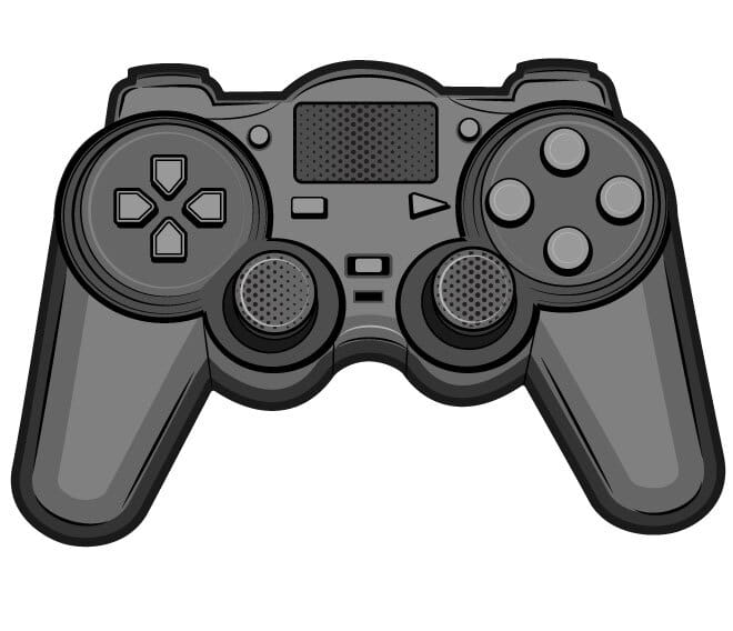 กราฟิกแบบเวกเตอร์ gamepad ai eps UIDownload