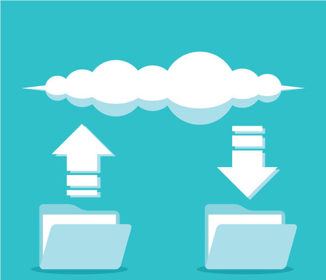 cloud storage concept ai eps vector UIDownload