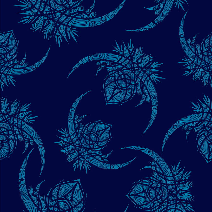 Pattern in oriental style vector eps ai UIDownload