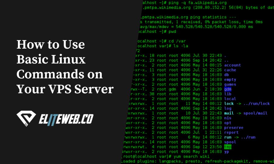 Command lines 24 ways to Use Basic Linux Commands on Your VPS Server