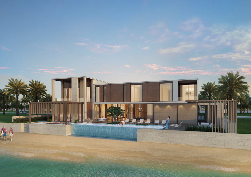 Villa The Palm Jumeirah U+A Architecture, Interior Design, Urban Planning & Landscape
