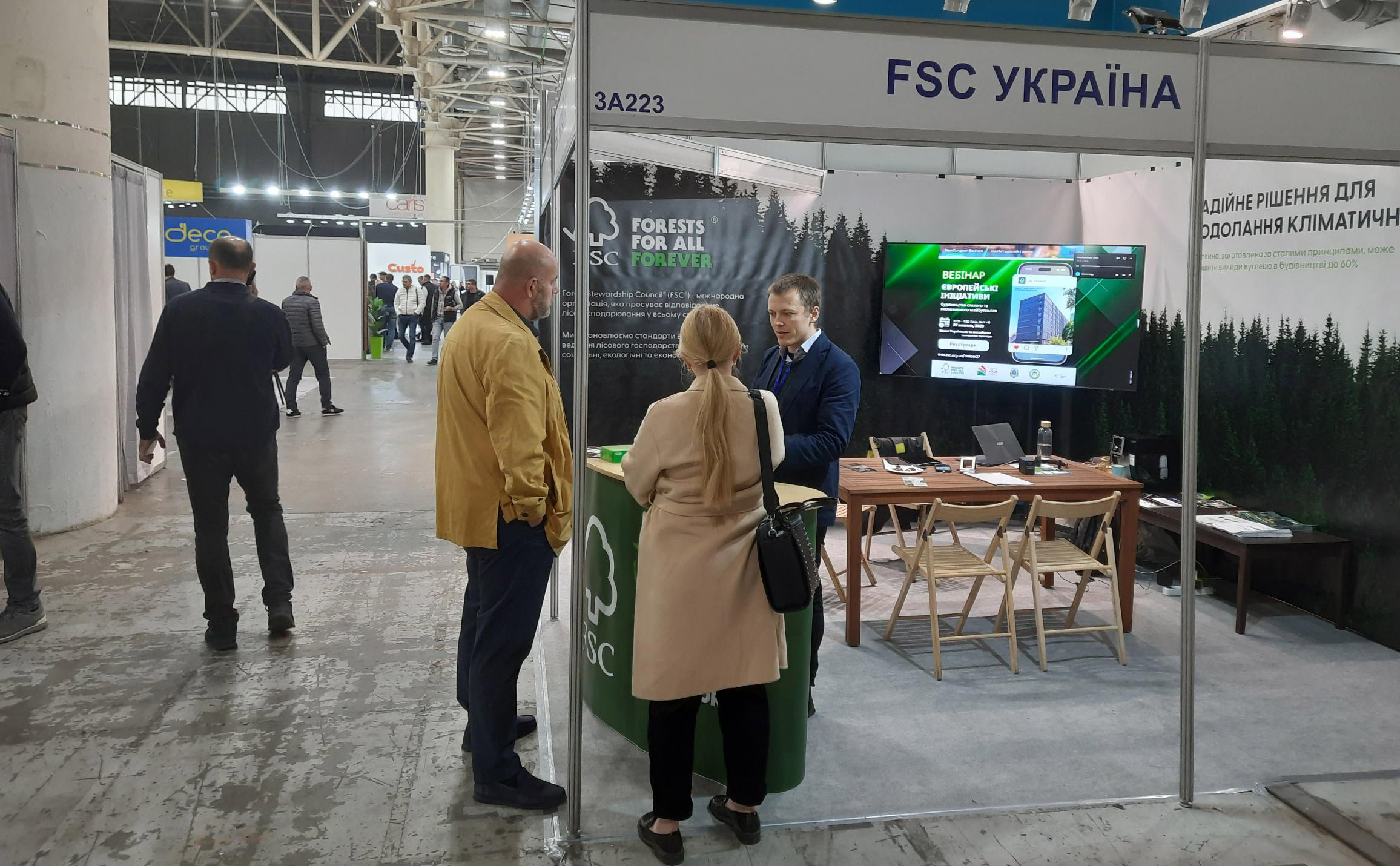 FSC Ukraine at InterBuildExpo sustainable construction through