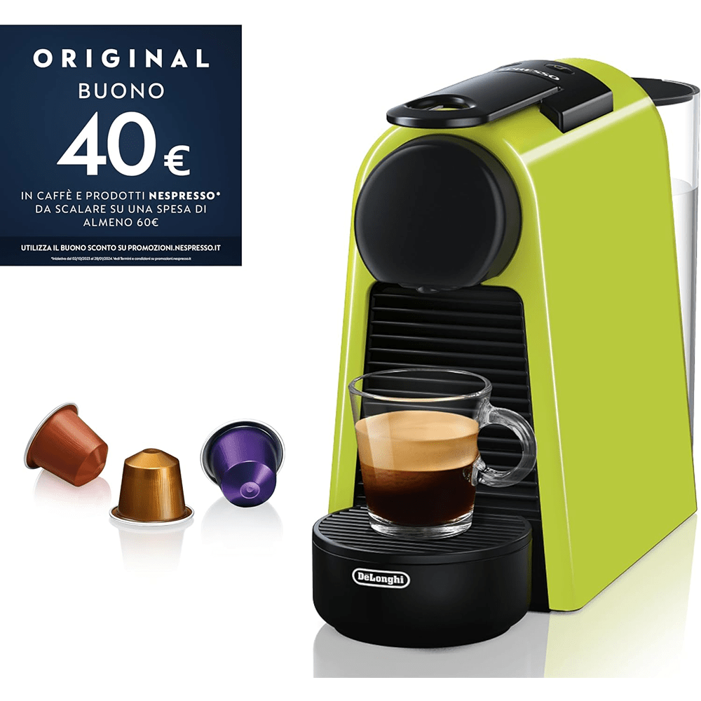 De'Longhi Nespresso Essenza Mini Coffee Machine, 0.6 Liters Water Tank