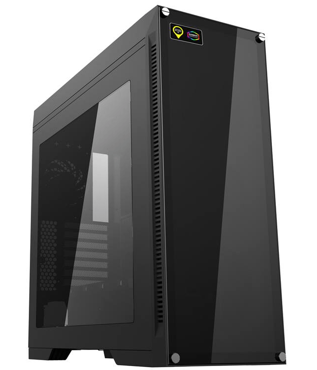 GAMEMAX M910 ONYX II Black Case ATX Full Tower for PC Desktop Gaming 0.7MM SPCC Front Tempered