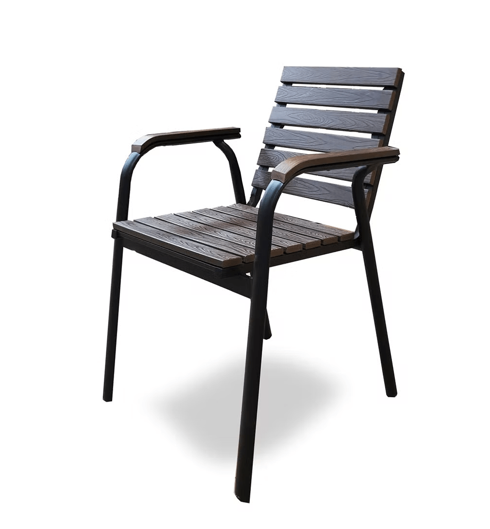 Jilphar Furniture Outdoor Armchair, Steel Finish, Durable, Waterproof