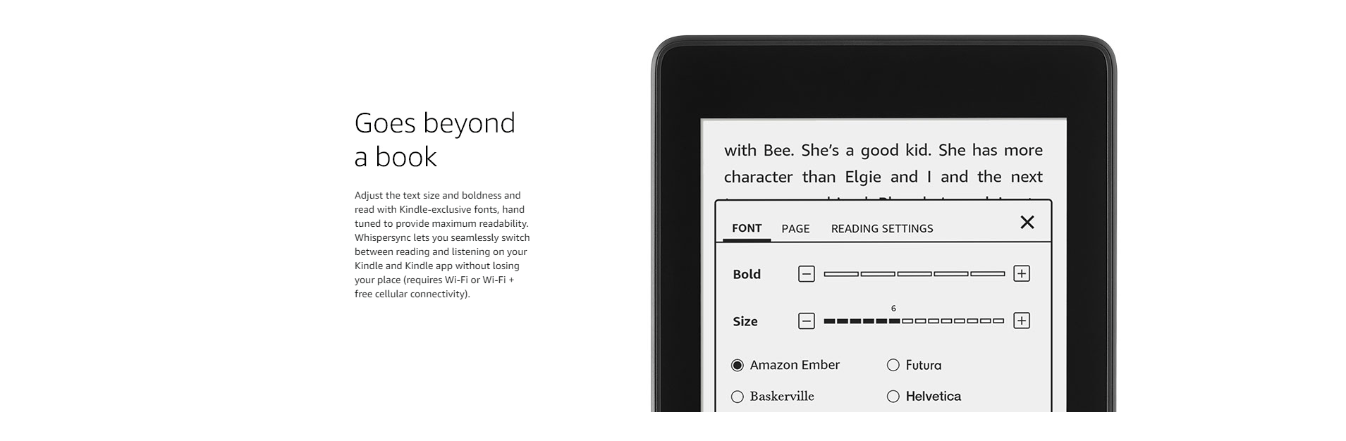 Amazon Kindle Paperwhite 11th Gen eBook Reader, 6.8" Display