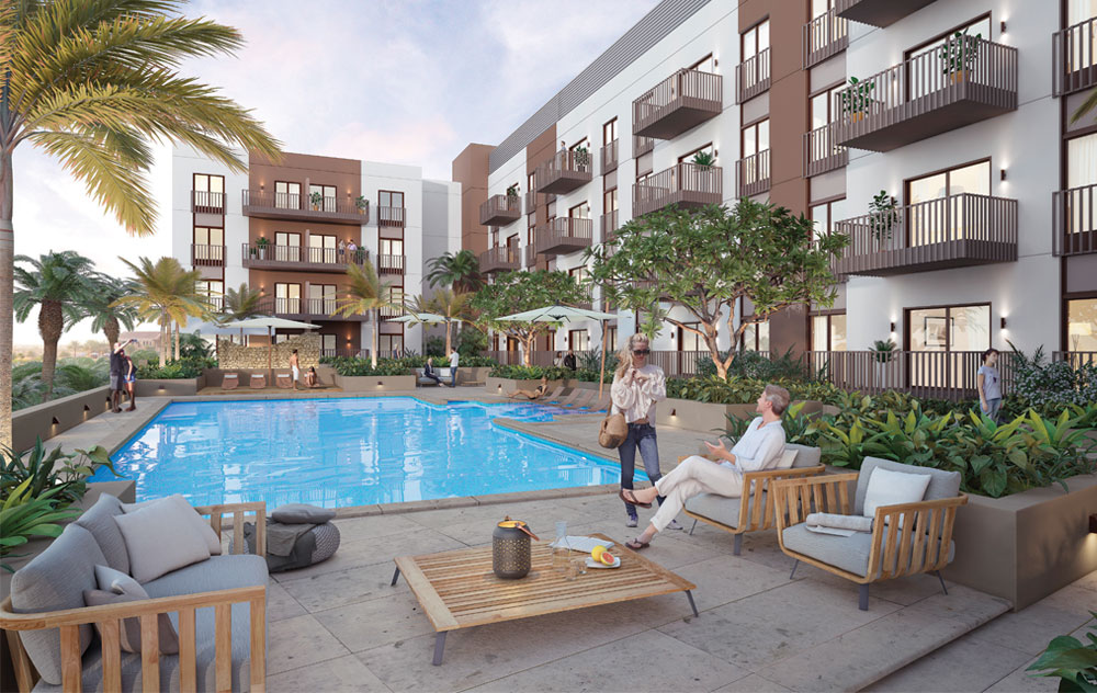 Eaton Place in Dubai buy an apartment in the residential complex