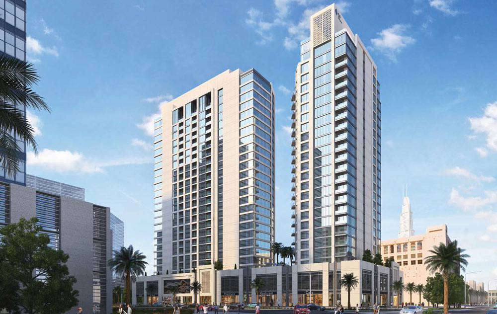 Bellevue Towers Dubai apartments in Dubai from the developer Dubai