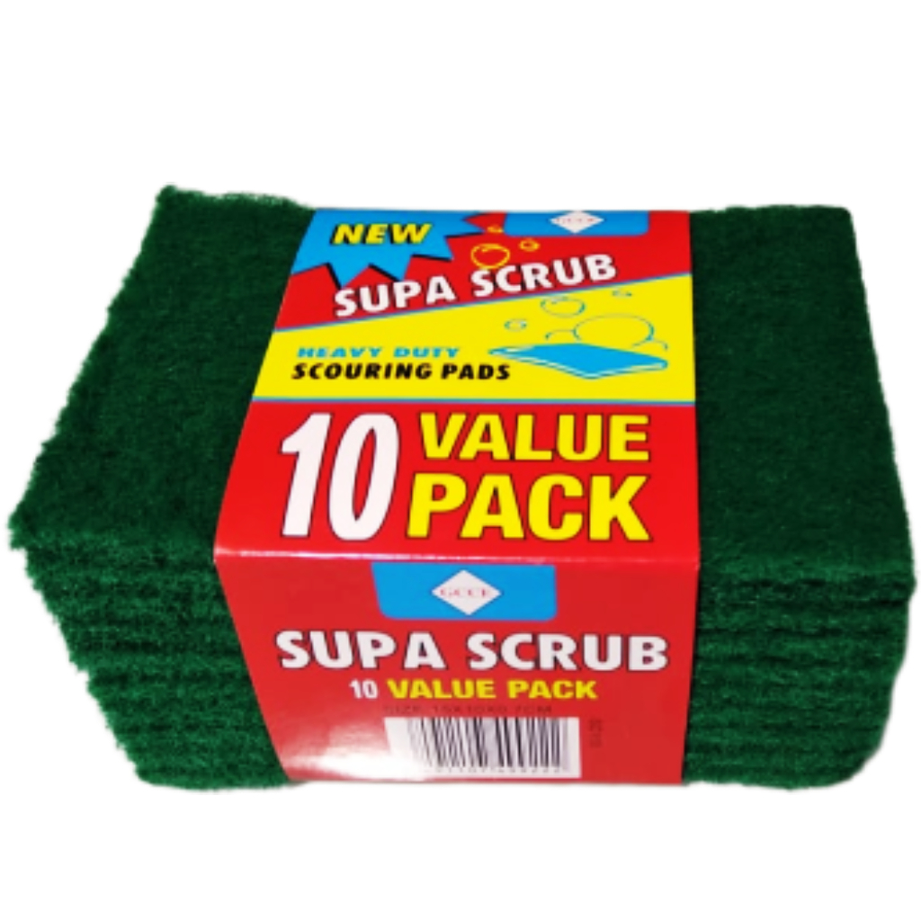 10 Piece Wash dishes scouring pads dish wash multicells pads for the