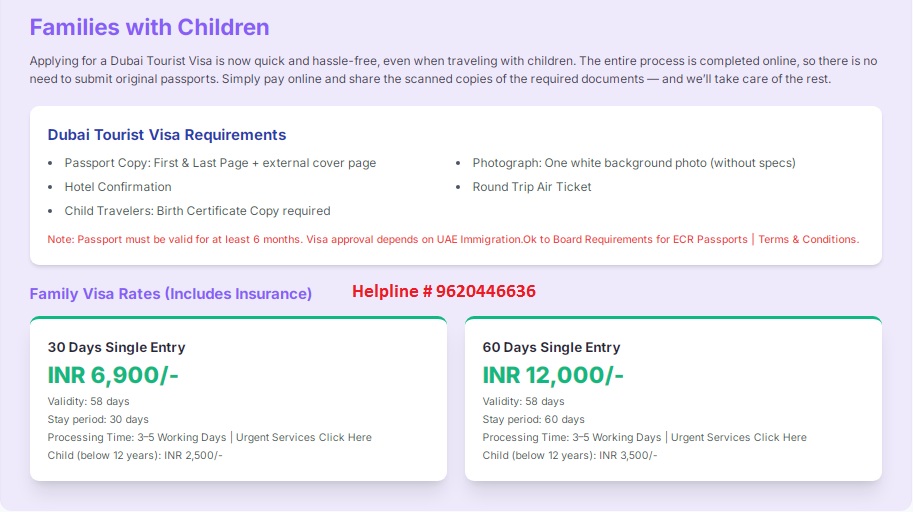 Bangalore Dubai Tourist Visa Office in Bangalore,Dubai Tourist Visa