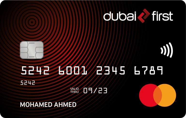 Dubai First Credit Card Features, Activation 2021