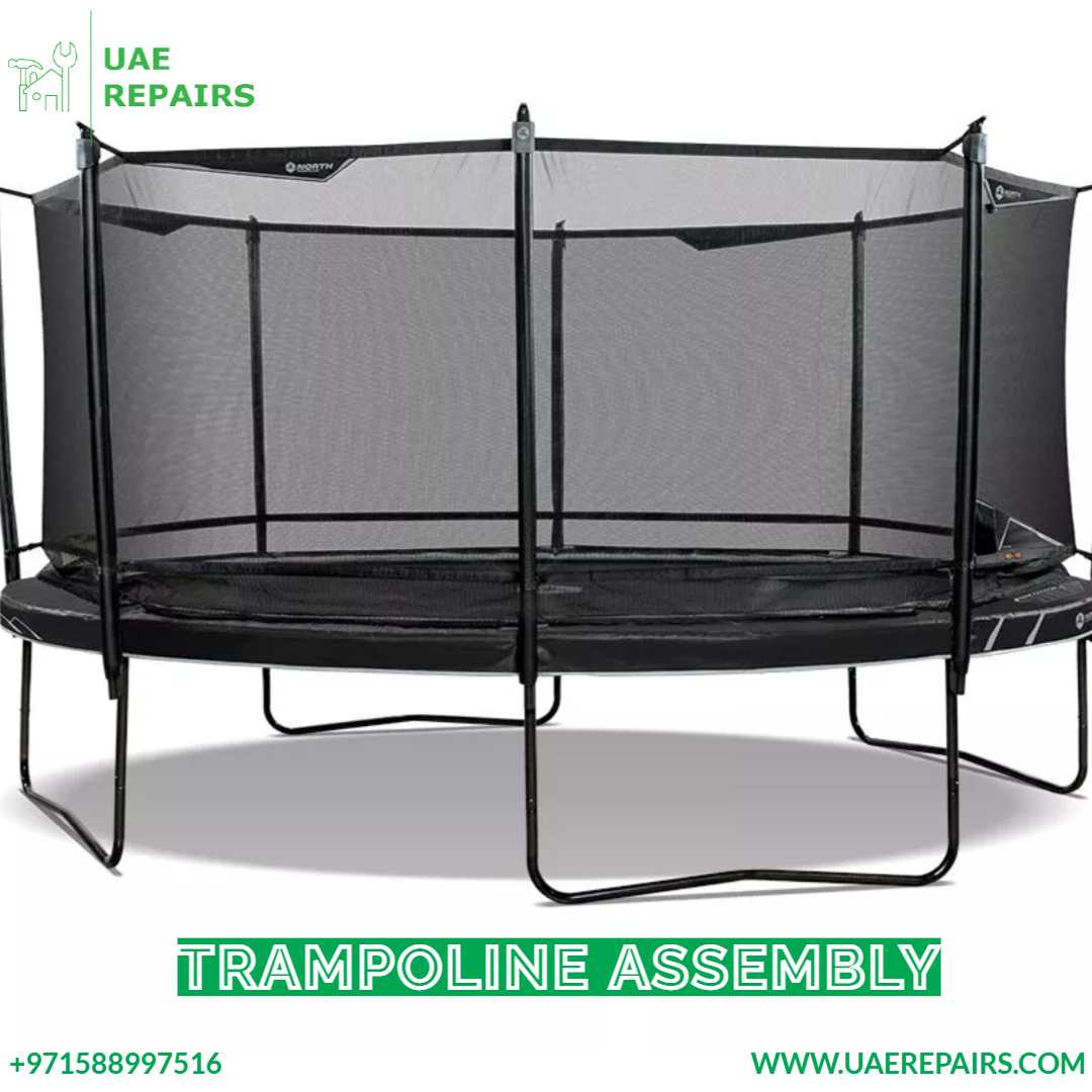 Trampoline assembly +971588997516 UAE REPAIRS 24/7