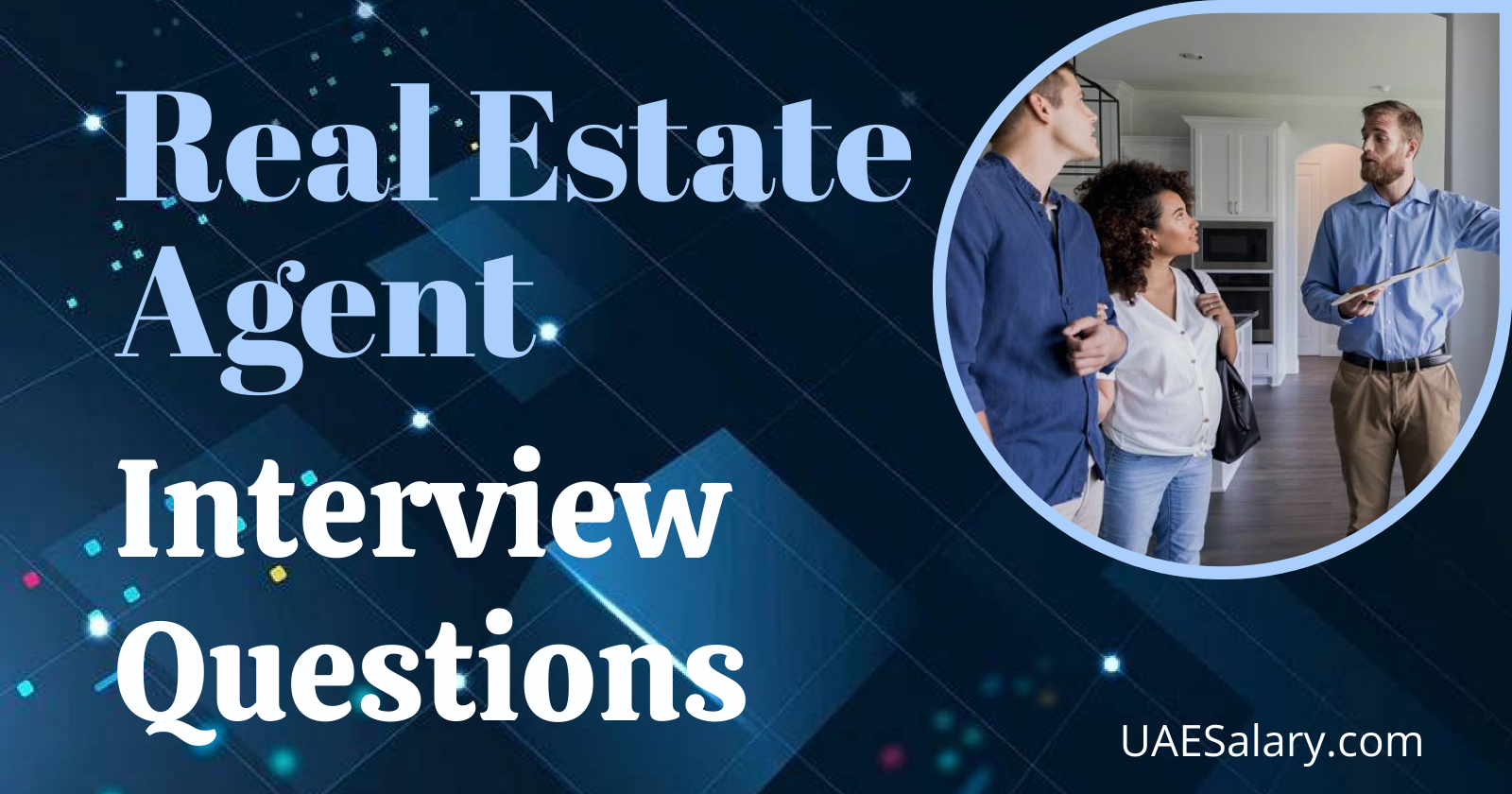 Real Estate Agent Interview Questions with Sample Answers