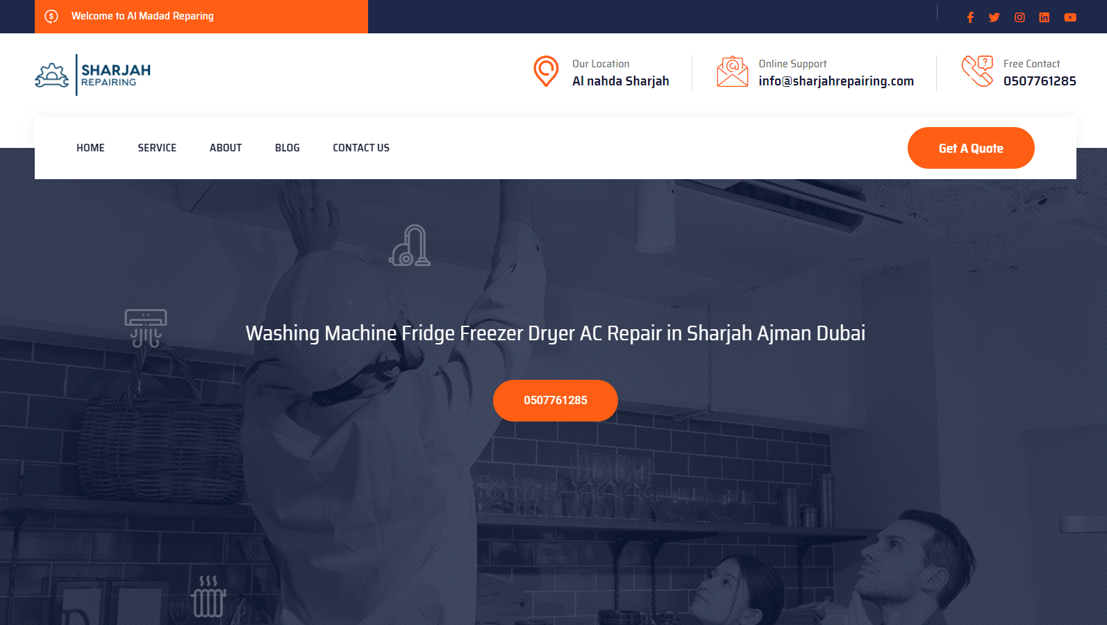 Washing Machine Repair Companies in Sharjah Find Your Solution
