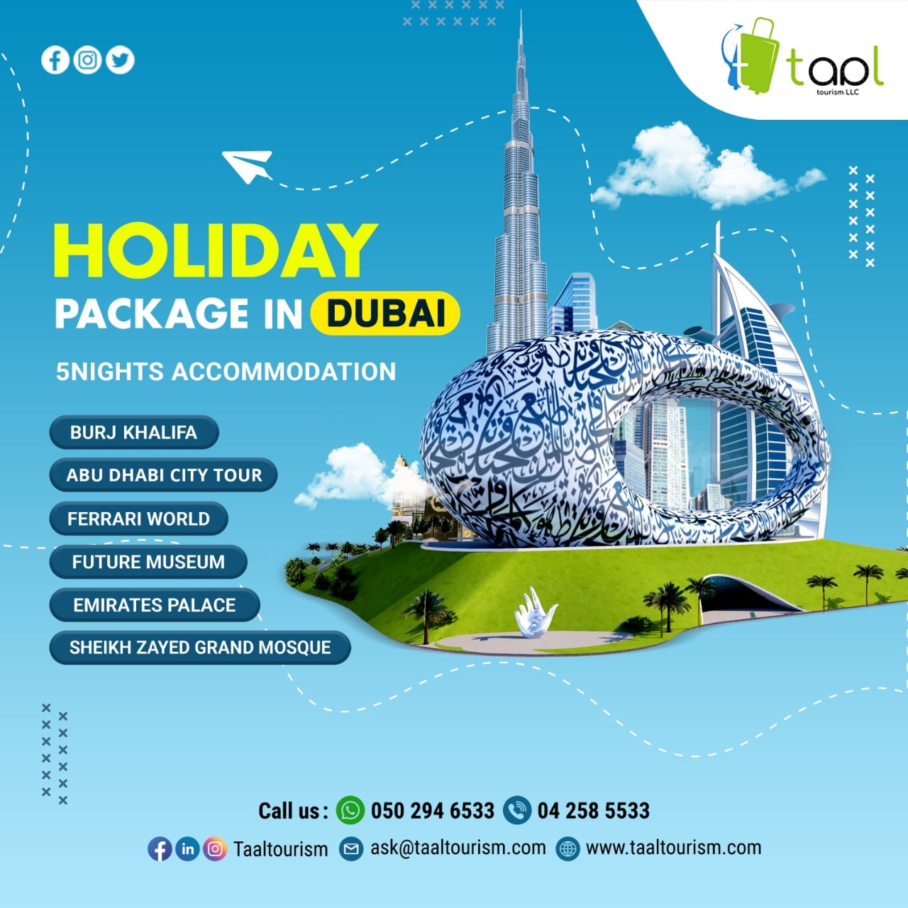 Best travel agency in Dubai Tour Packages & Visa service in UAE