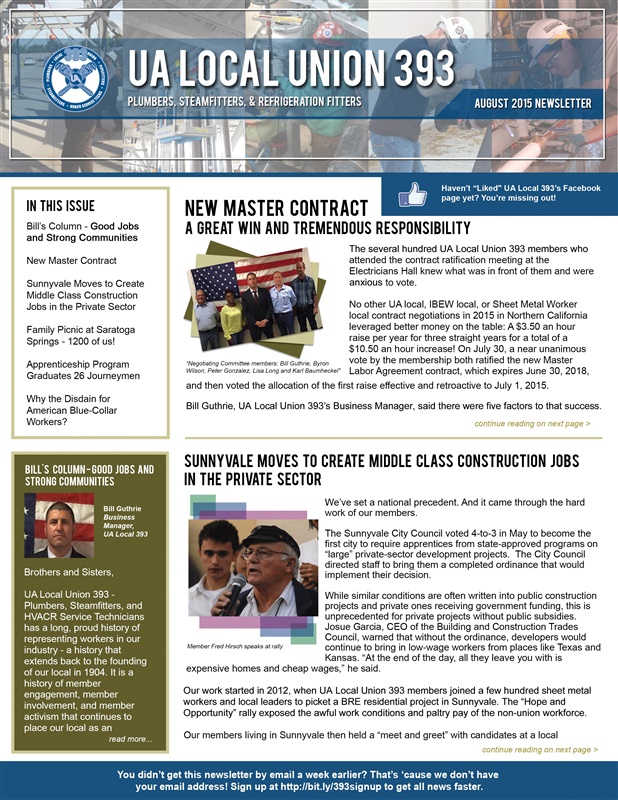August 2015 Local 393