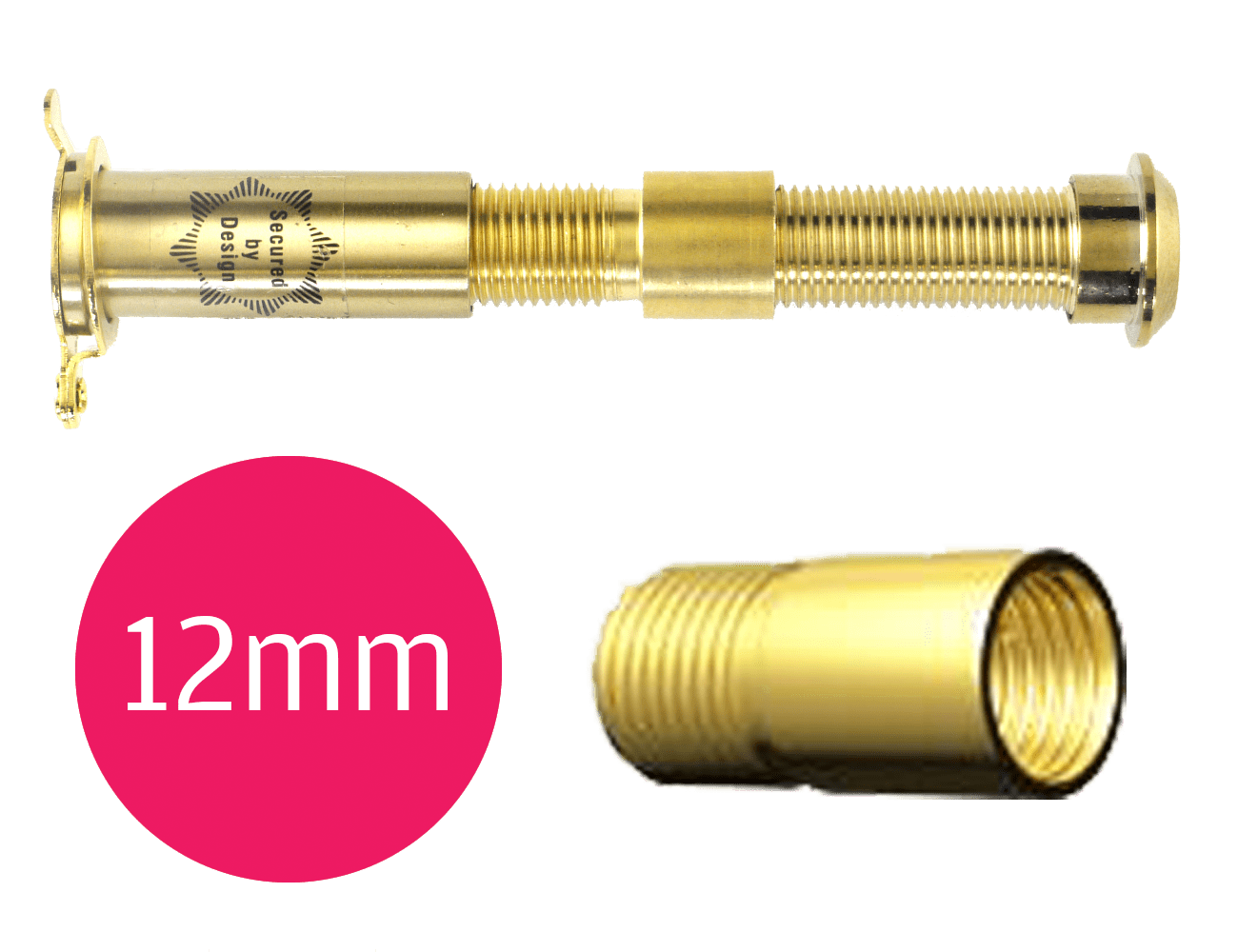 12mm Door Viewer Extension