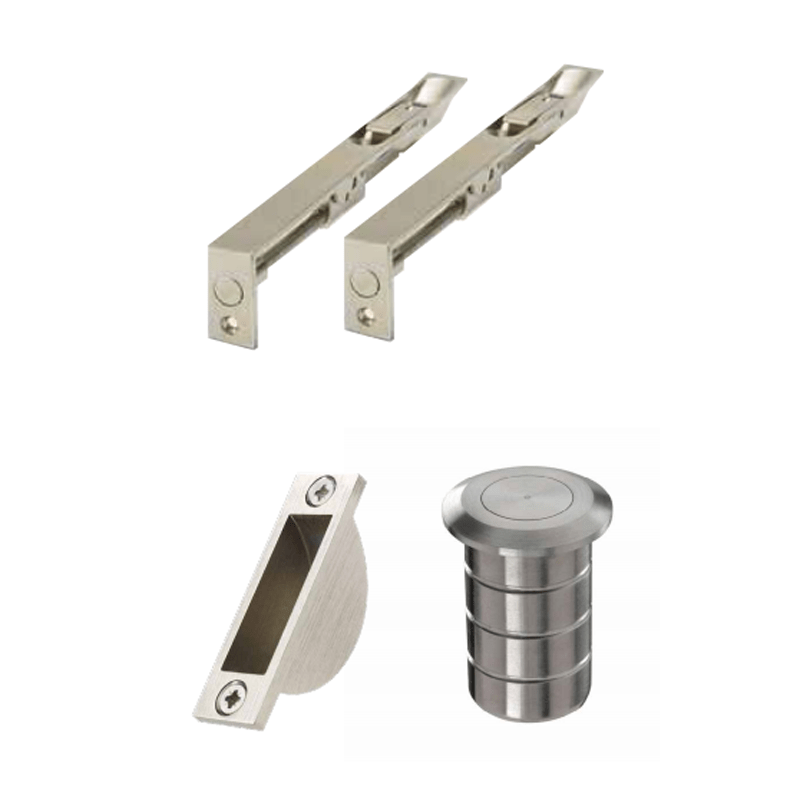 Commercial Range Flush Bolts & Bolt Sockets