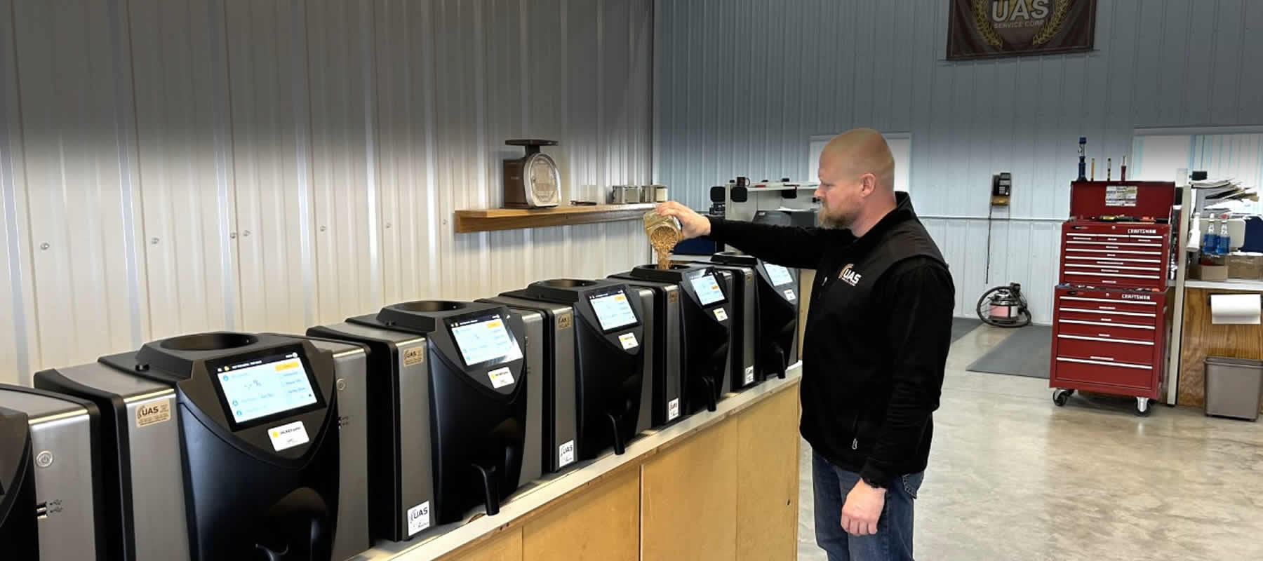 UAS Service Corp. Whole Grain Testing Equipment Sales and Service Company