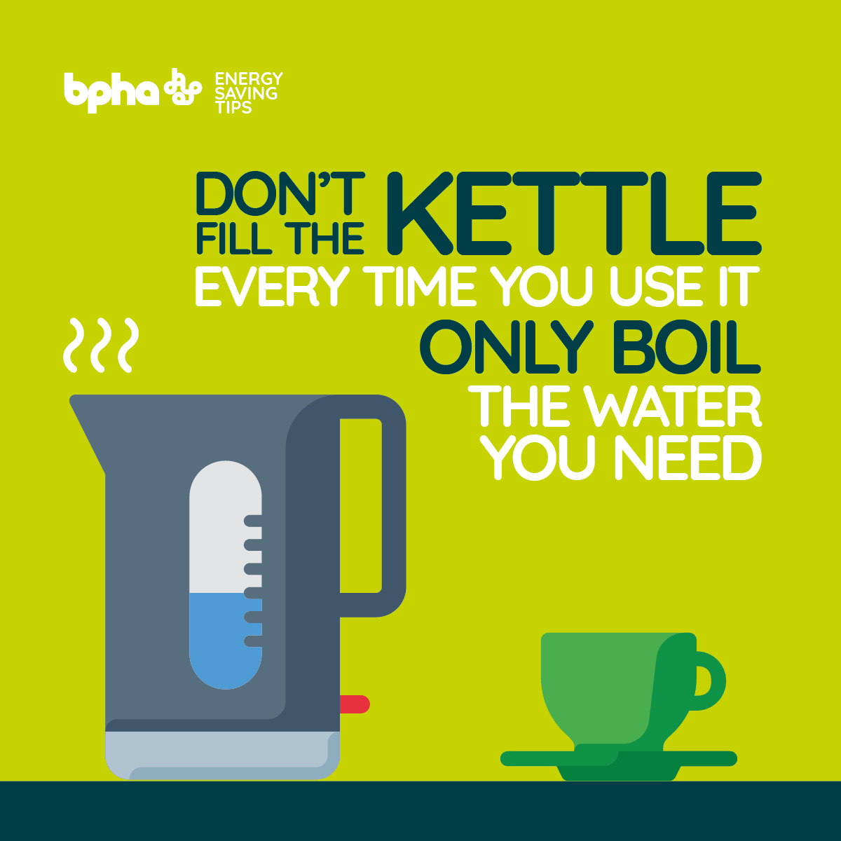 Energy saving tips bpha