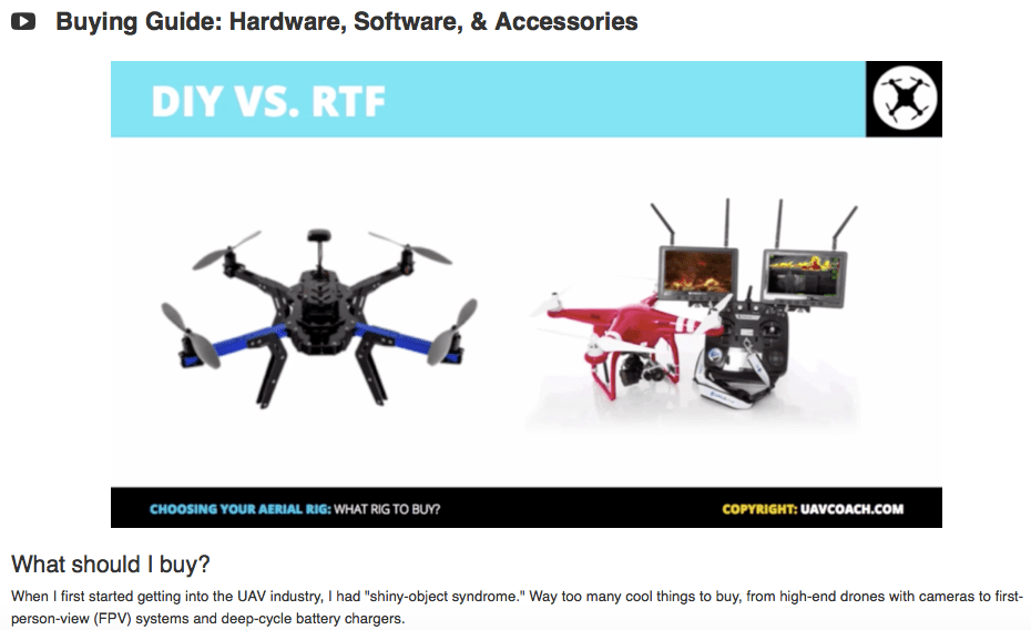 UAV Coach Launches An Online Drone Training Course for New Pilots