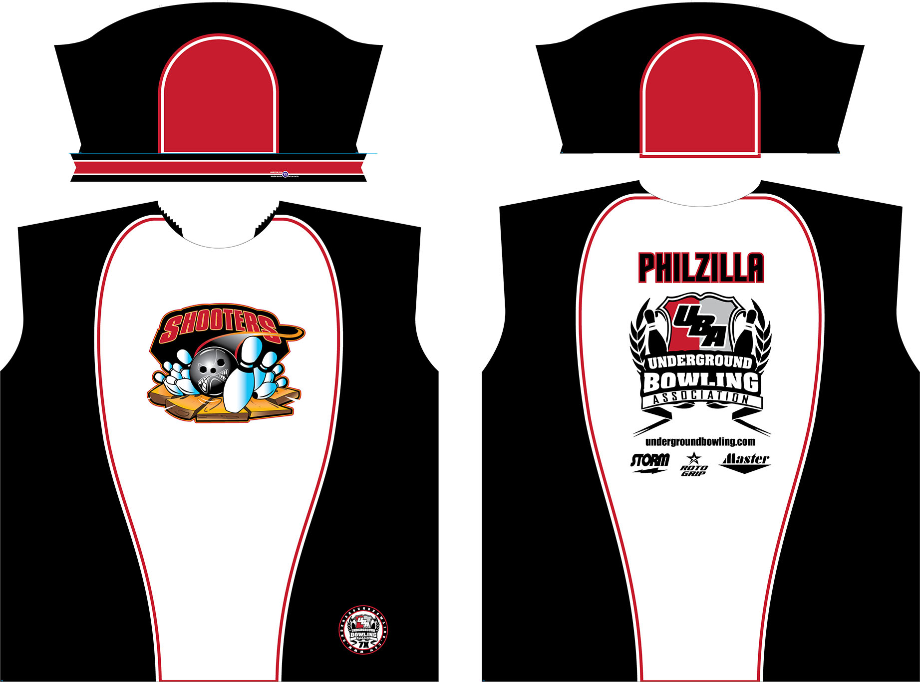 The Shooters Unity Bowling Jersey UBA Apparel