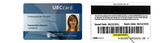 One card. All UBC. UBC Card